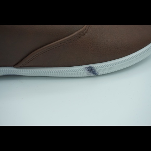 Brown Faux-Leather Shoes - Picture 3 of 3